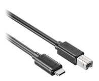 UNITEK Kabel USB-C do drukarki 3m C14140ABK03-3M - 1291413 - zdjęcie 3